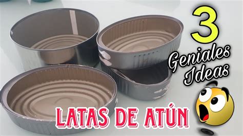 3 Geniales Ideas con Simples LATAS DE ATÚN y SARDINAS Fácil y