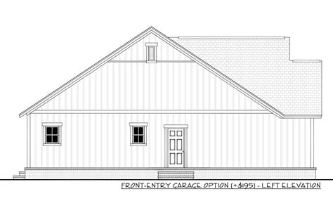 3 Bed New American Ranch Home Plan 51811HZ Architectural Designs