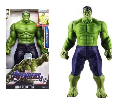 Muñeco Hulk articulado de 30 cm con sonido de Avengers listo para la