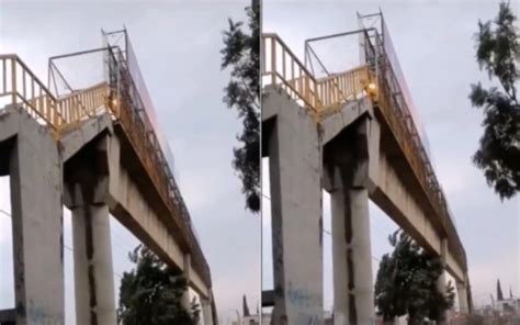 Video Difunden Momento En Que Puente Se Tambalea Con El Viento