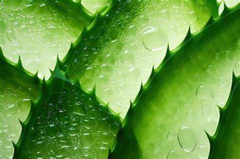 Premium Photo Aloe Vera Green Leaves Texture Background Aloe Vera