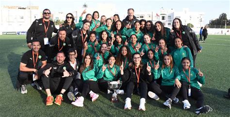 Tournoi F Minin De Lunaf U Le Maroc Sacr Champion Aujourd Hui Le