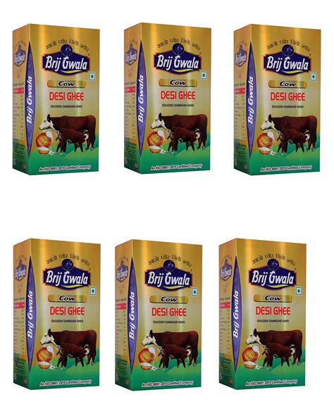 Buy Brij Gwala Desi Cow Ghee Made Traditionally From Curd Pure Cow