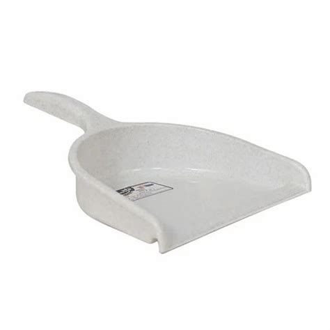 Bharvi Off White ABS Plastic Dust Pan Size 305 X 235 X 110mm At Rs 21