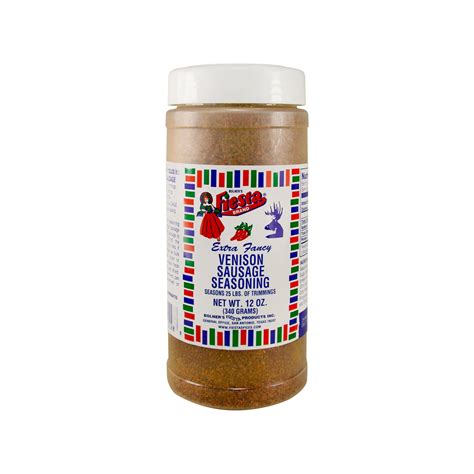 Fiesta Brand Venison Sausage Seasoning, 12 ounce - Walmart.com