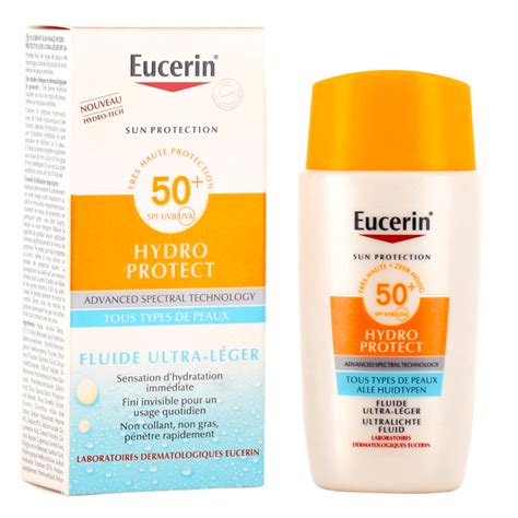 Eucerin Très Haute Protection SPF50 Hydro Protect Fluide Ultra léger 50ml