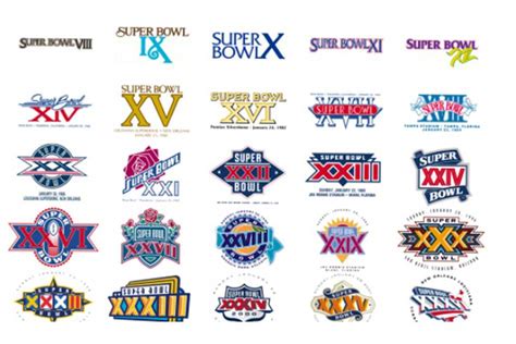 Así Ha Evolucionado El Logo De La Super Bowl Desde 1966 Todo En Un Click