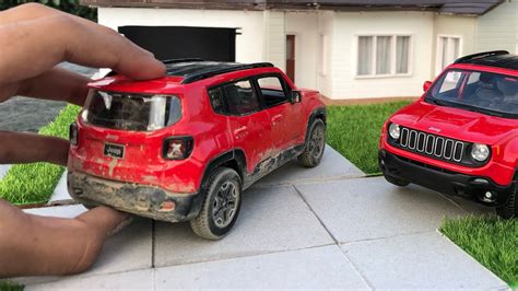 Unboxing Of Mini Jeep Renegade Limited Diecast Model Car Off Roading