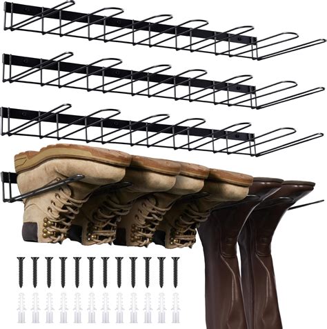 Amazon Therwen Pieces Boot Rack Wader Hangers Wall Mount Boot