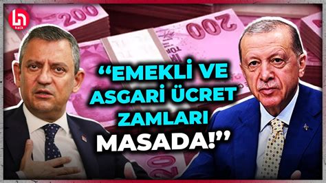 Emekli ve asgari ücret maaşlarına zam yolda mı CHP li Umut Akdoğan dan