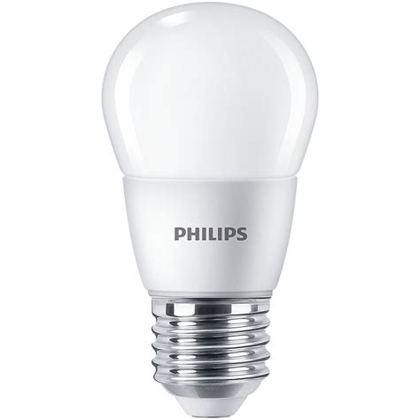 Bec LED Philips P48 E27 7W 60W 806 Lm Lumina Naturala Rece 6500K