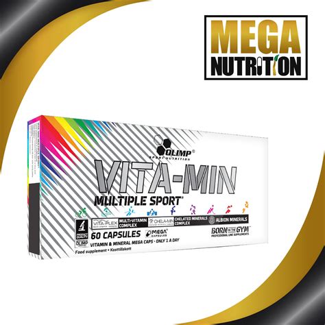 Olimp Nutrition Vita-Min Multiple Sport 60 caps | Multi Vitamin Recover ...