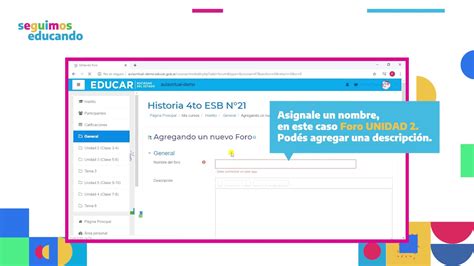 Cómo crear un foro en Moodle YouTube