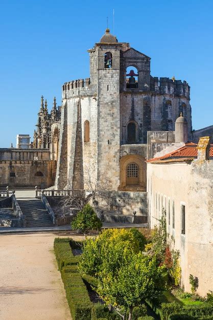 Convento De Christo Mosteiro Tomar Portugal Foto Premium