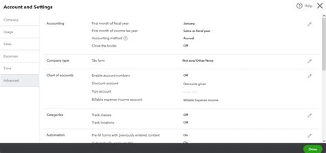 How To Set Up Advanced Settings In QuickBooks Online Dancing Numbers