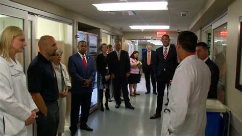 Oklahoma Lawmakers Tour Tulsa's OSU Medical Center