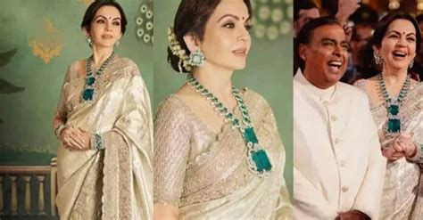 Nita Ambani Wore Rs Crore Emerald Necklace A Note With A Reply To