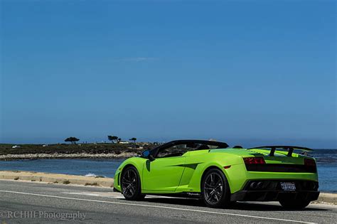 Cabriolet Convertible Exotic Gallardo Green Italian Lamborghini