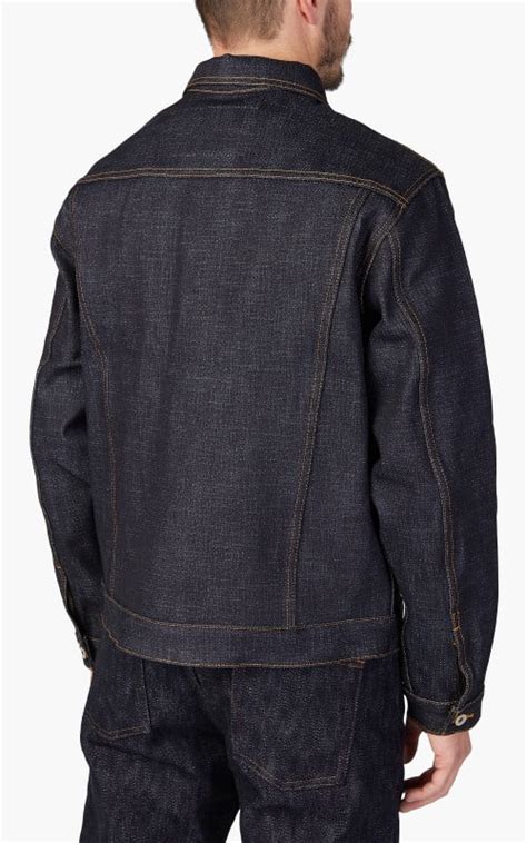 Naked Famous Denim Denim Jacket Elephant Indigo Oz Cultizm