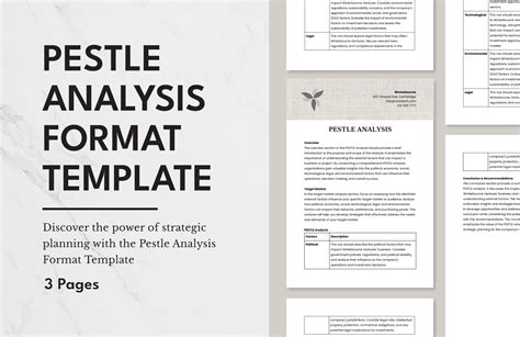 Pestle Analysis Format Template in Word, PDF, Google Docs - Download ...