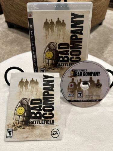 Battlefield Bad Company Sony PlayStation 3 2008 PS3 CIB W Manual