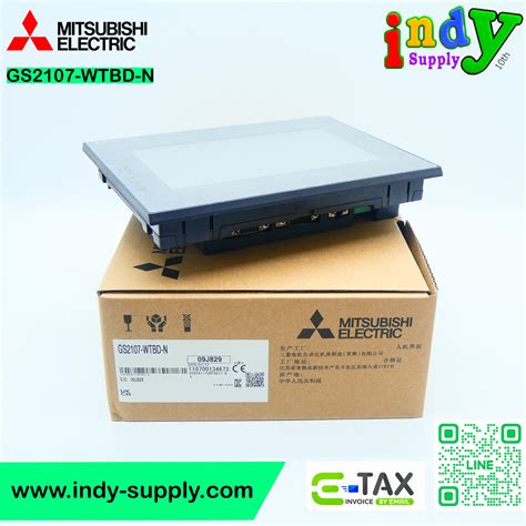 Gs Wtbd N Hmi Mitsubishi Indy Supply Plc Hmi Servo Inverter