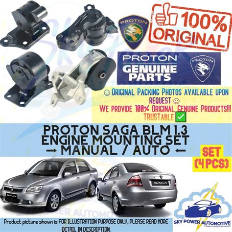 PROTON SAGA BLM 1 3 MANUAL AUTO 100 ORIGINAL PROTON GENUINE ENGINE