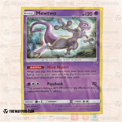 Hot Pokemon Mewtwo Sun And Moon Fleece Blanket Express Your Unique