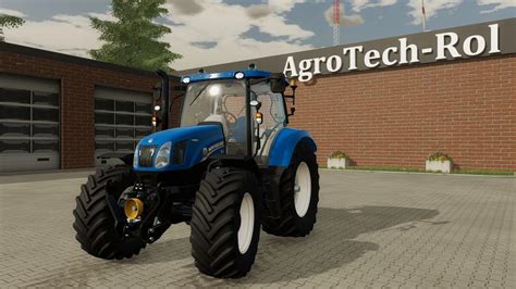 NEW HOLLAND T6 2012 EDITED V1 0 FS22 Mod