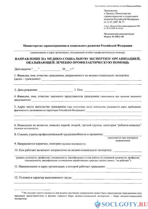 Заявление на мсэ образец 2024