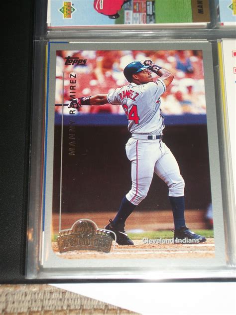 Manny Ramirez Topps Opening Day Baseball Card