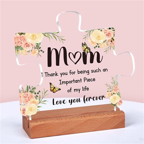 Gifts For Mum Puzzle Acrylic Plaque Mum Birthday Gifts Birthday Gifts