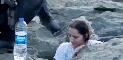 Girl Sevilay K Gets Stuck Between Rocks Taking Selfie In Turkey Metro News