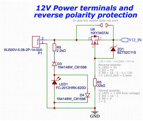 Designing A Reverse Polarity Protection Circuit Part I 60 Off