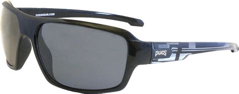 Pugs Polarized Sunglasses Shiny Black Clothing