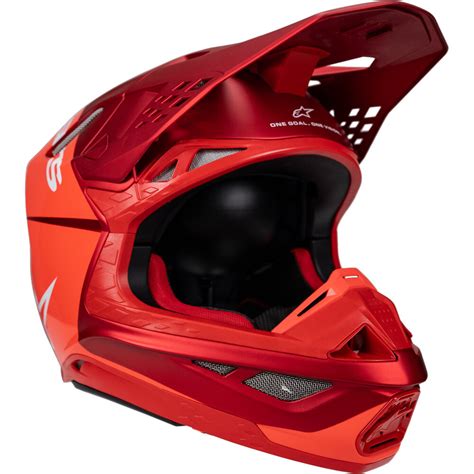 2024 Alpinestars M 10 Flood Motocross Helmet Red