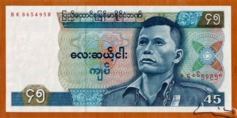 Banknote 5 Kyats Myanmar Value Updated Foronum