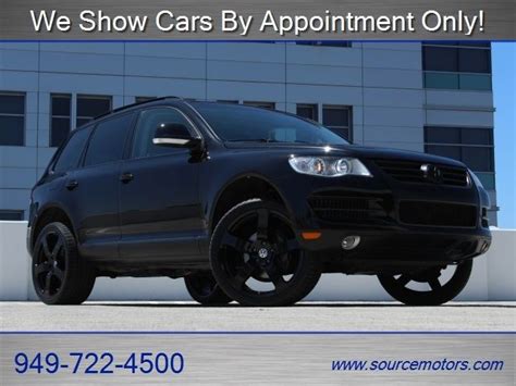 Volkswagen Touareg Vr Fsi Rinspeed Wheels Blacked Out Low Miles