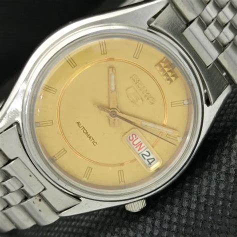 Genuine Vintage Seiko Auto S A Japan Mens Original Dial Watch