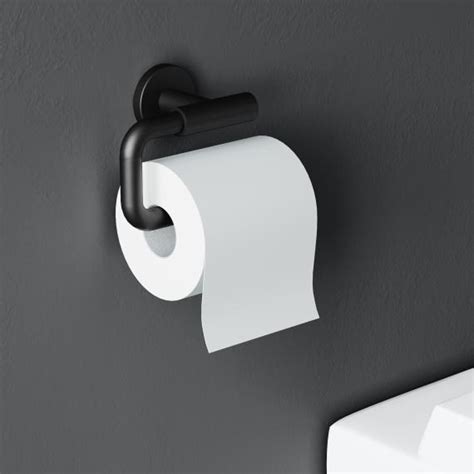 Cosmic Architect S Porte Rouleau De Papier Toilette Noir Mat