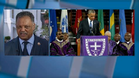 Obama sings 'Amazing Grace' during eulogy for pastor - CNN Video