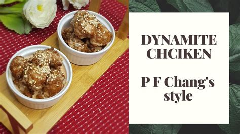 Dynamite Chicken Recipe P F Chang S Style Restaurant Style L