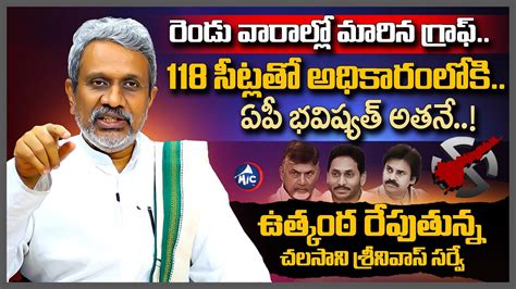 Chalasani Srinivas Latest Survey On Ap Elections Jagan