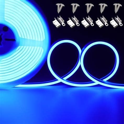 Amazon JOYLIT Neon Lights 16 4FT 5M Blue LED Strip IP67 Waterproof