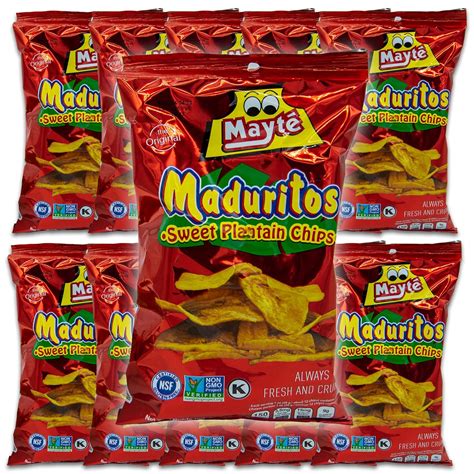 Amazon Maduritos Sweet Plantain Chips Bundle Includes 10 Sweet