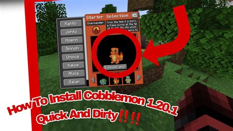 How To Install Cobblemon In Minecraft In Forge 1 20 1 In Under 2