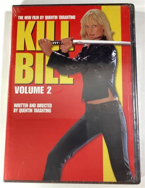 KILL BILL VOL 2 DVD Uma Thurman Carradine Madsen Hannah neuf scellé