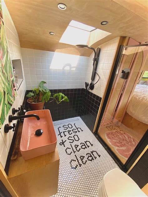 Tiny Home Bathroom Floor Tile Floor Roma