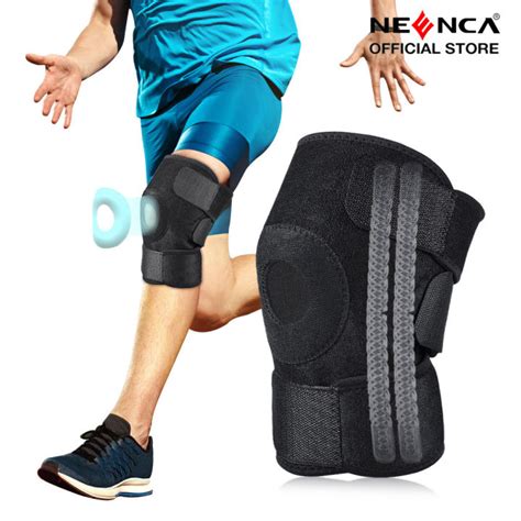 Neenca Knee Brace With Side Stabilizers And Adjustable Straps Knee