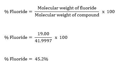 Lesson Fluoridation